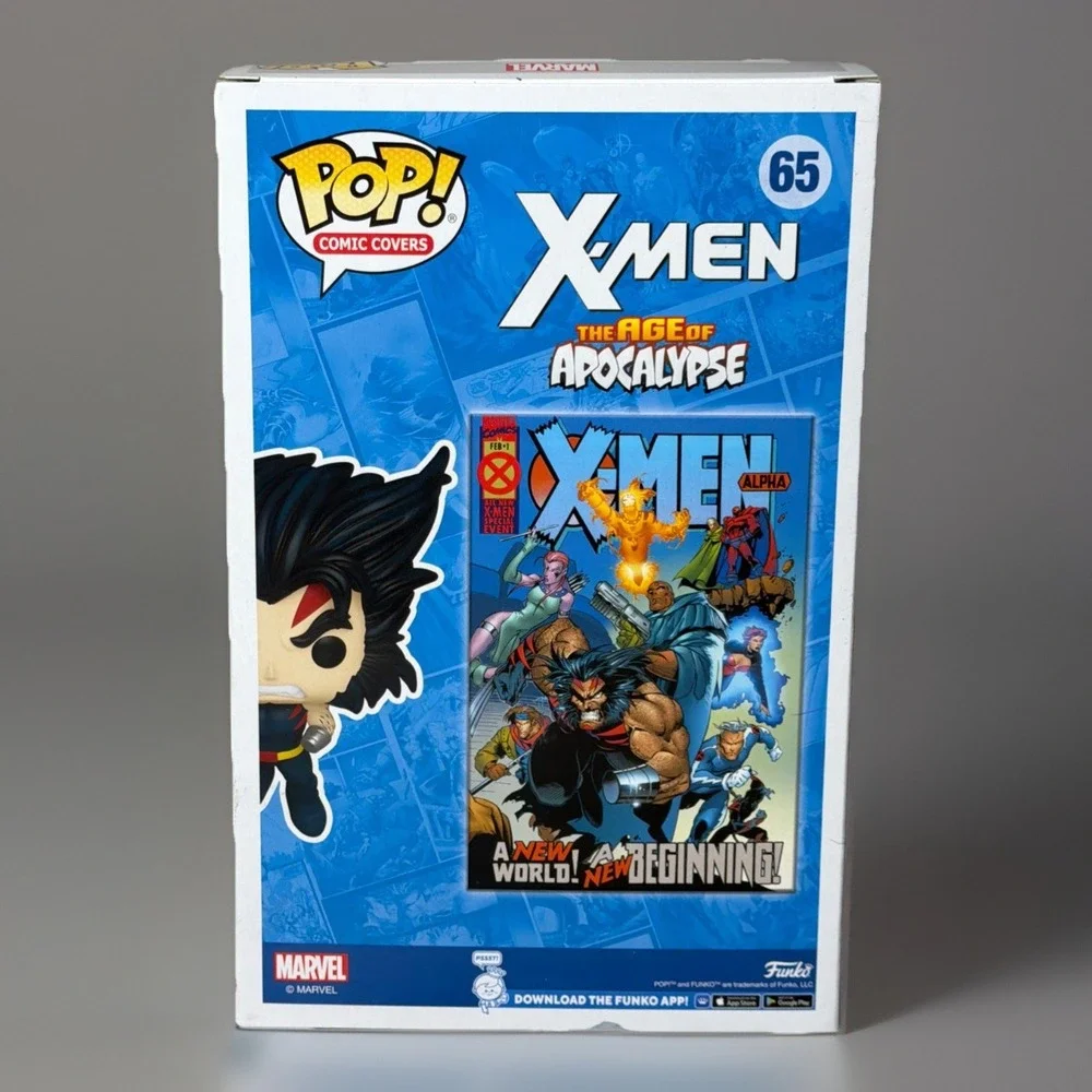 Funko Pop Comic Covers X-Men Age of Apocalypse #1 Weapon X #65 Wolverine